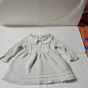 Cupcakes and Cashmere Baby Dress with Collar